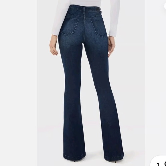 SOFIA VERGARA Melisa High Rise Flare Denim Jeans Size 10 NEW - Picture 15 of 15